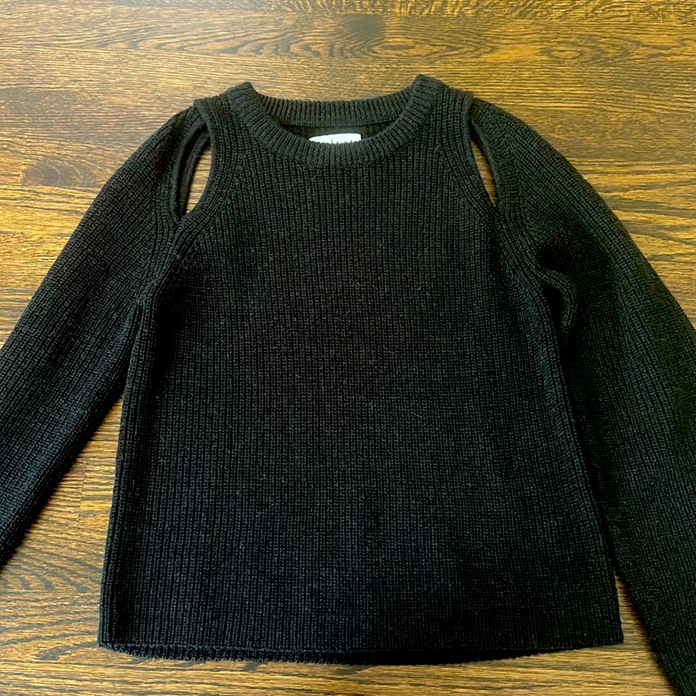 Velvet by Graham and Spencer Diane cutout sweater, size M